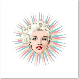 Atomic Marilyn Monroe Posters and Art